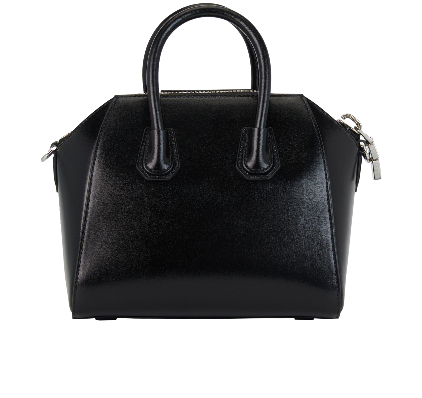 Mini Antigona, &pound;780, Handbags, Black, Leather, Back view